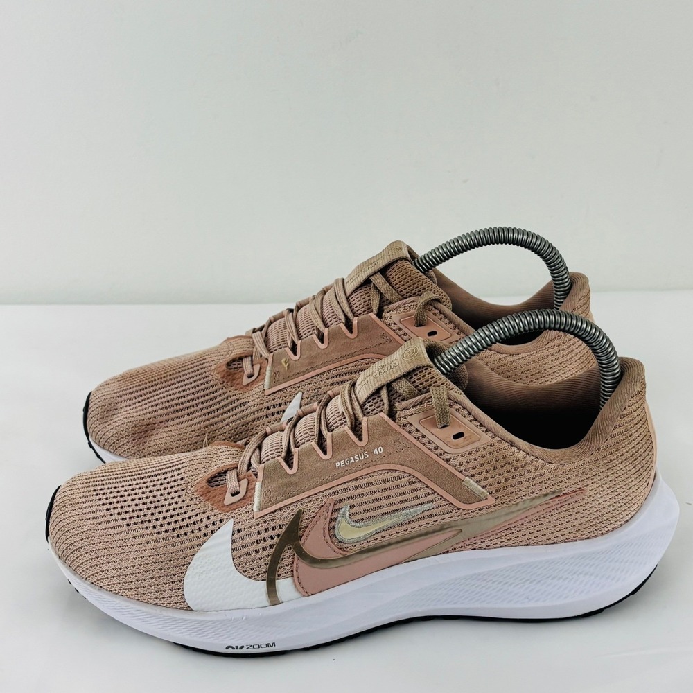 Nike Shoes Women's Pink Air Zoom Pegasus Oxford Mesh Running Hiking Size 9.5